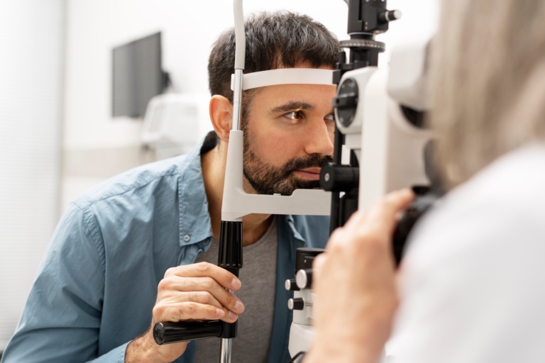 Eye Exam for Retinopathy
